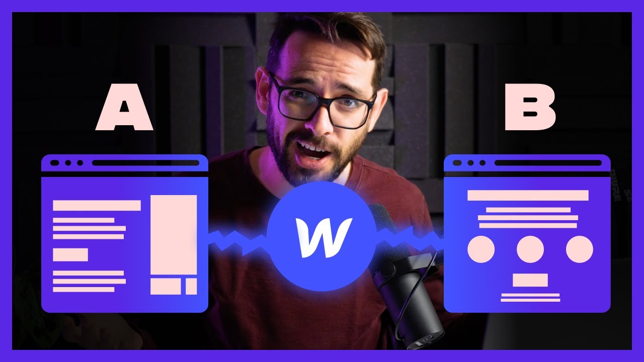A/B Testing With Webflow (in 5 Minutes!)