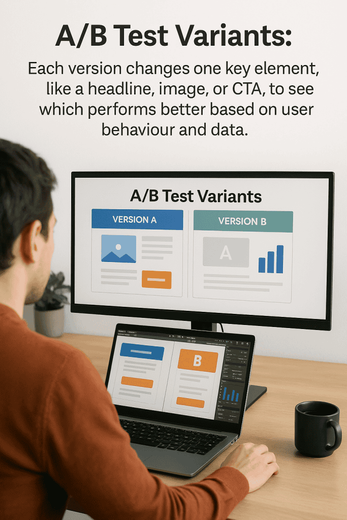 a/b testing webflow