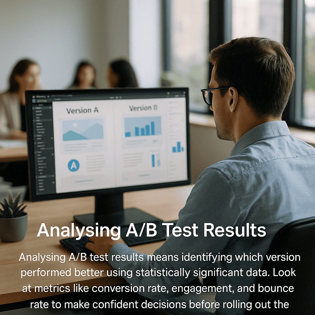 A/B testing webflow