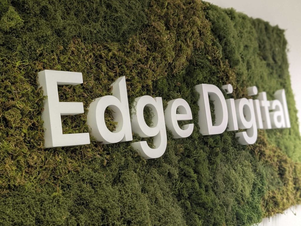 edge digital office signage