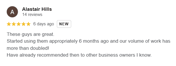 google review alastair