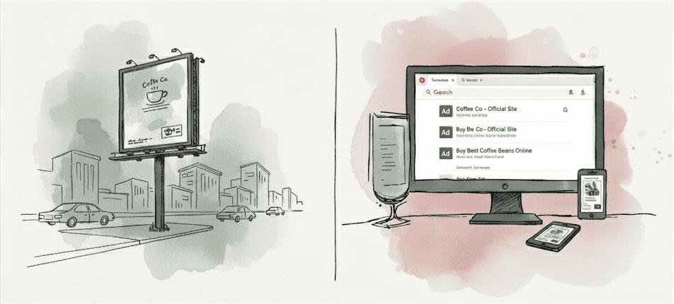 billboards vs google ads